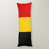 Coussins Longs Drapeau de Belgique (Dos (Vertical))