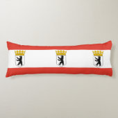 Coussins Longs Drapeau de Berlin Oreiller Corps (Devant)
