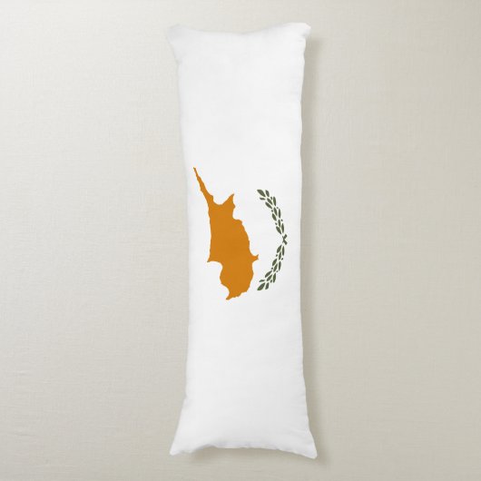 Coussins Longs Drapeau de Chypre (Devant (Vertical))