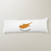 Coussins Longs Drapeau de Chypre (Dos)
