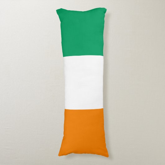 Coussins Longs Drapeau de Côte d'Ivoire (Devant (Vertical))