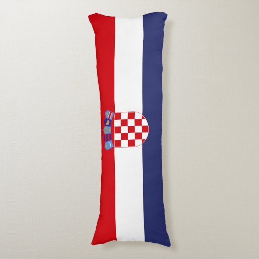 Coussins Longs Drapeau de Croatie (Devant (Vertical))