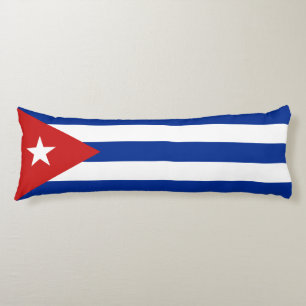 Coussins Longs Drapeau de Cuba