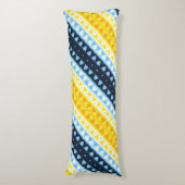 Coussins Longs Drapeau de fierté BoHo Groovy Géométrique Abstrait (Devant (Vertical))