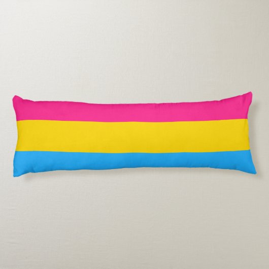 Coussins Longs Drapeau de fierté Pansexual LGBTQ (Dos)