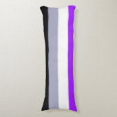 Coussins Longs Drapeau de fierté sexuelle tombée (Devant (Vertical))