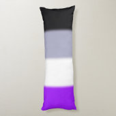 Coussins Longs Drapeau de fierté sexuelle tombée (Dos (Vertical))