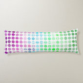 Coussins Longs Drapeau de fierté Toric abstrait boho éclectique G (Dos)