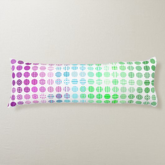 Coussins Longs Drapeau de fierté Toric abstrait boho éclectique G (Devant)