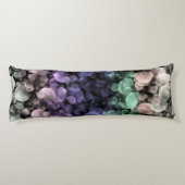 Coussins Longs Drapeau de fierté Uingender Boho Groovy Bulles Écl (Dos)