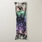 Coussins Longs Drapeau de fierté Uingender Boho Groovy Bulles Écl (Devant (Vertical))