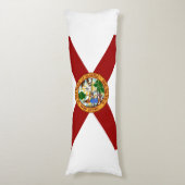 Coussins Longs Drapeau de Floride (Devant (Vertical))