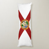 Coussins Longs Drapeau de Floride (Dos (Vertical))