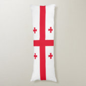 Coussins Longs Drapeau de Géorgie (Devant (Vertical))