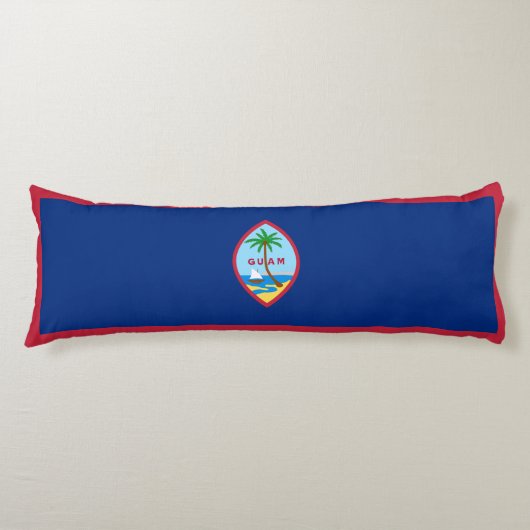 Coussins Longs Drapeau de Guam (Devant)