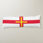 Coussins Longs Drapeau de Guernesey (Dos)
