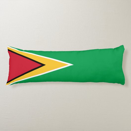 Coussins Longs Drapeau de Guyana (Devant)