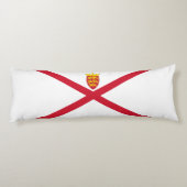 Coussins Longs Drapeau de Jersey (Dos)