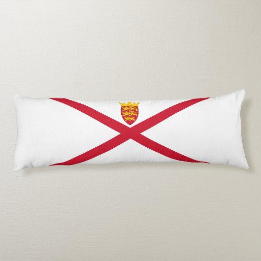 Coussins Longs Drapeau de Jersey (Dos)