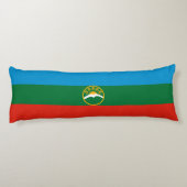 Coussins Longs Drapeau de Karatchaïévo-Tcherkessie (Dos)