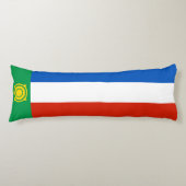 Coussins Longs Drapeau de Khakassie (Devant)