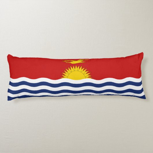 Coussins Longs Drapeau de Kiribati (Dos)