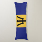 Coussins Longs Drapeau de la Barbade (Devant (Vertical))