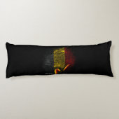 Coussins Longs Drapeau de la Belgique (Dos)