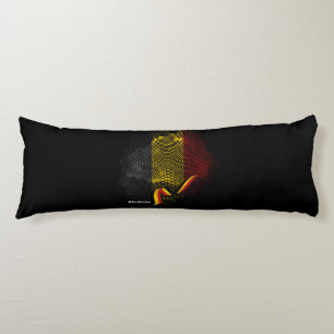 Coussins Longs Drapeau de la Belgique