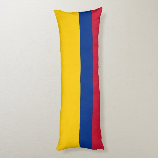 Coussins Longs Drapeau de la Colombie (Dos (Vertical))