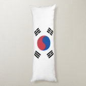 Coussins Longs Drapeau de la Corée du Sud (Dos (Vertical))