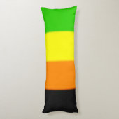 Coussins Longs Drapeau de la Fierté Aromantique (Dos (Vertical))