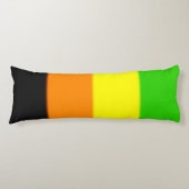 Coussins Longs Drapeau de la Fierté Aromantique (Devant)