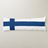 Coussins Longs Drapeau de la Finlande (Devant)