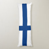 Coussins Longs Drapeau de la Finlande (Dos (Vertical))