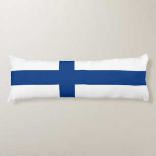 Coussins Longs Drapeau de la Finlande