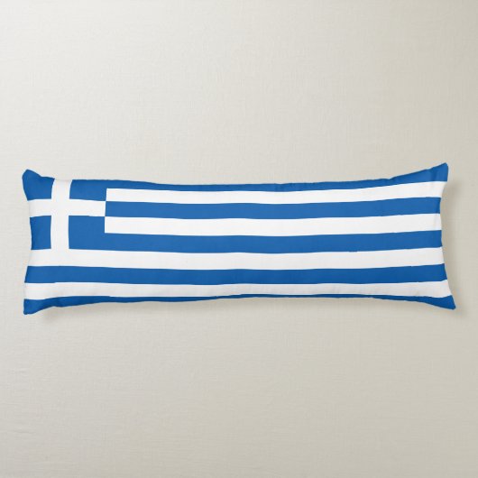 Coussins Longs Drapeau de la Grèce (Dos)