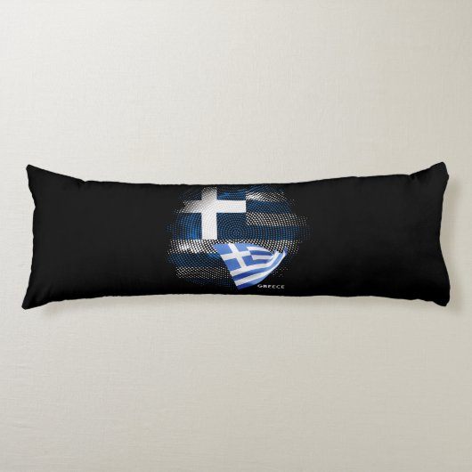 Coussins Longs Drapeau de la Grèce (Devant)