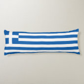 Coussins Longs drapeau de la Grèce (Dos)