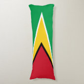 Coussins Longs Drapeau de la Guyane (Devant (Vertical))