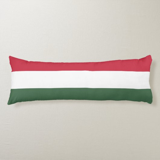 Coussins Longs drapeau de la Hongrie (Devant)