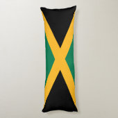 Coussins Longs Drapeau de la Jamaïque (Dos (Vertical))
