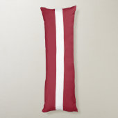 Coussins Longs Drapeau de la Lettonie (Dos (Vertical))