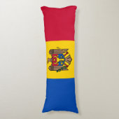 Coussins Longs Drapeau de la Moldavie (Devant (Vertical))