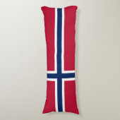 Coussins Longs Drapeau de la Norvège (Devant (Vertical))
