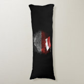 Coussins Longs Drapeau de la Pologne (Devant (Vertical))