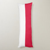 Coussins Longs Drapeau de la Pologne (Dos (Vertical))