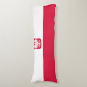 Coussins Longs Drapeau de la Pologne (Devant (Vertical))