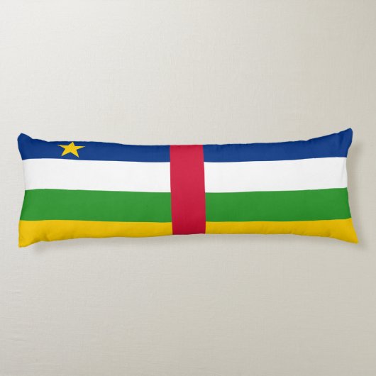 Coussins Longs Drapeau de la République centrafricaine (Dos)