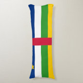 Coussins Longs Drapeau de la République centrafricaine (Devant (Vertical))